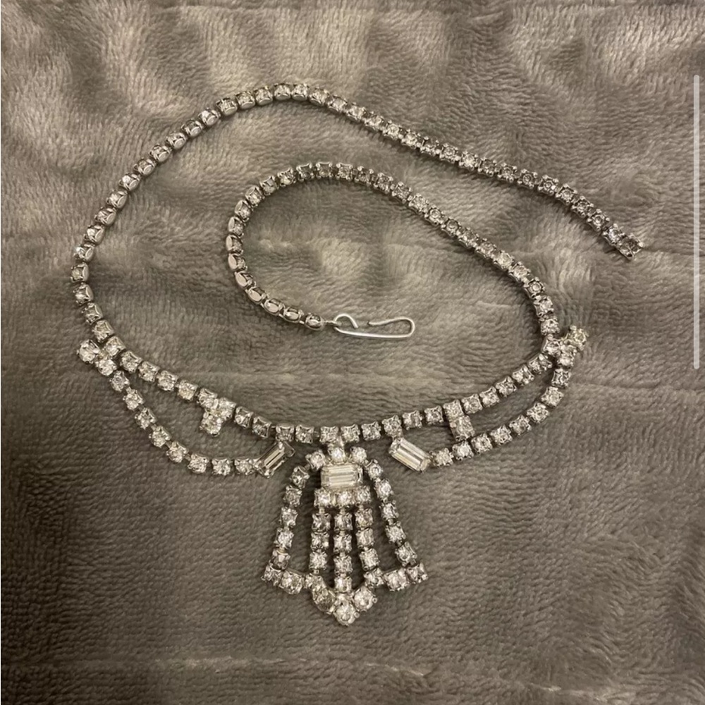 Vintage Rhinestone Necklace